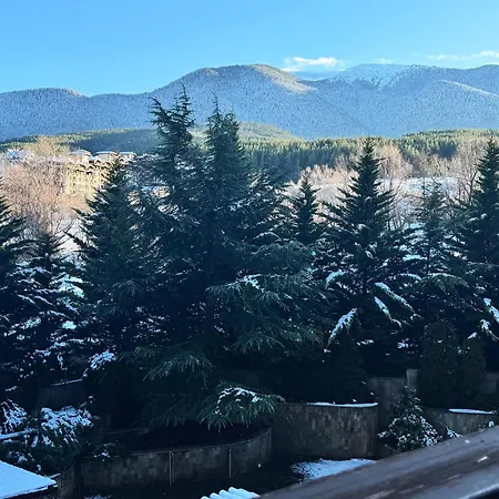 Alpine Glow - Panoramic View Near Gondola Банско